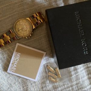 Gold Michael Kors Watch